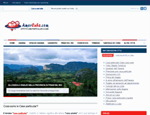 Tablet Screenshot of amorcuba.com